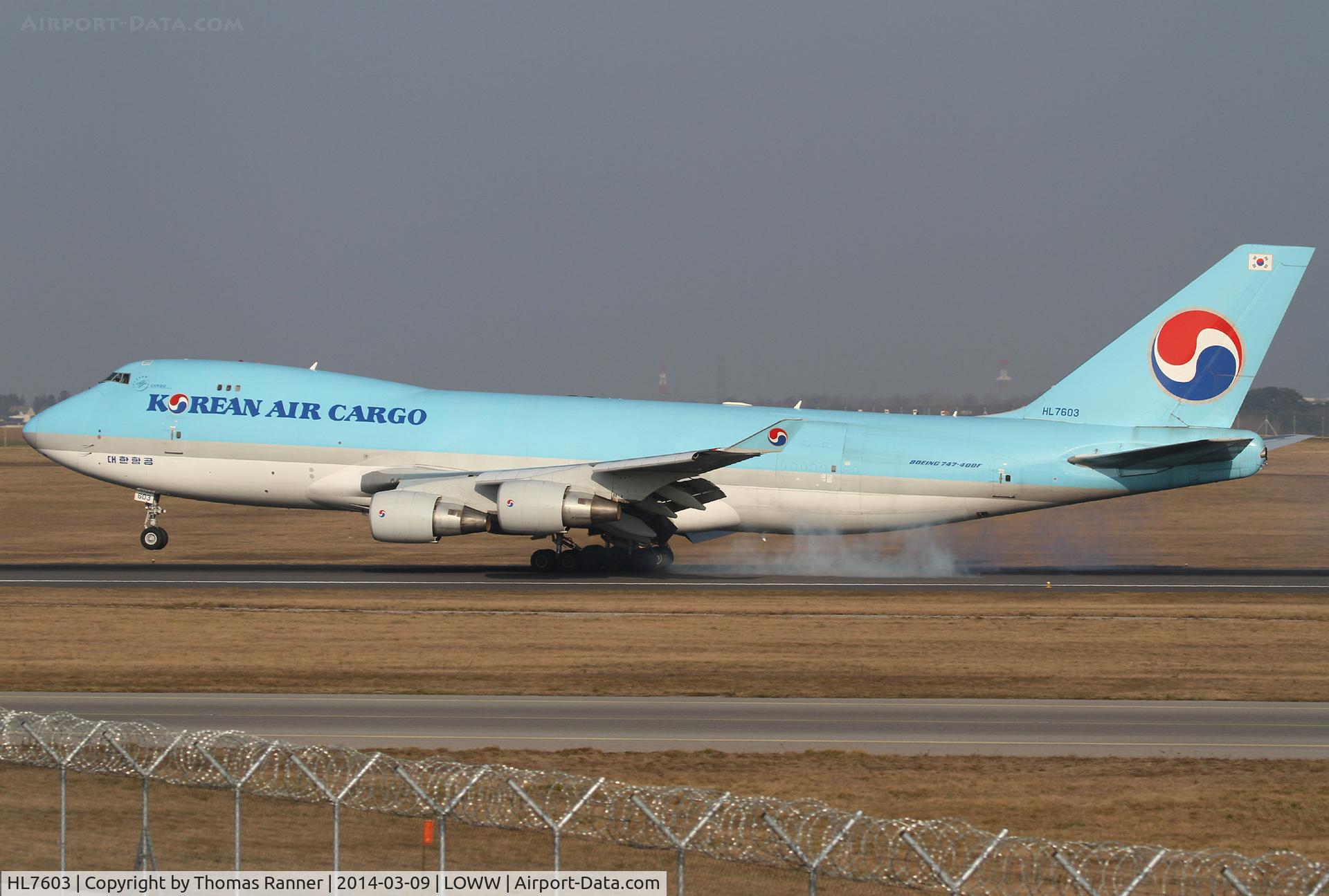 HL7603, 2005 Boeing 747-4B5F/ER/SCD C/N 34302, Korean B747