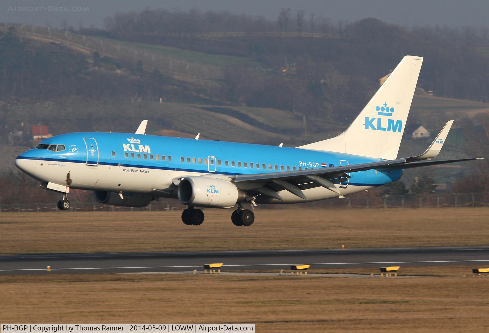 PH-BGP, 2011 Boeing 737-7K2 C/N 38127, KLM B737