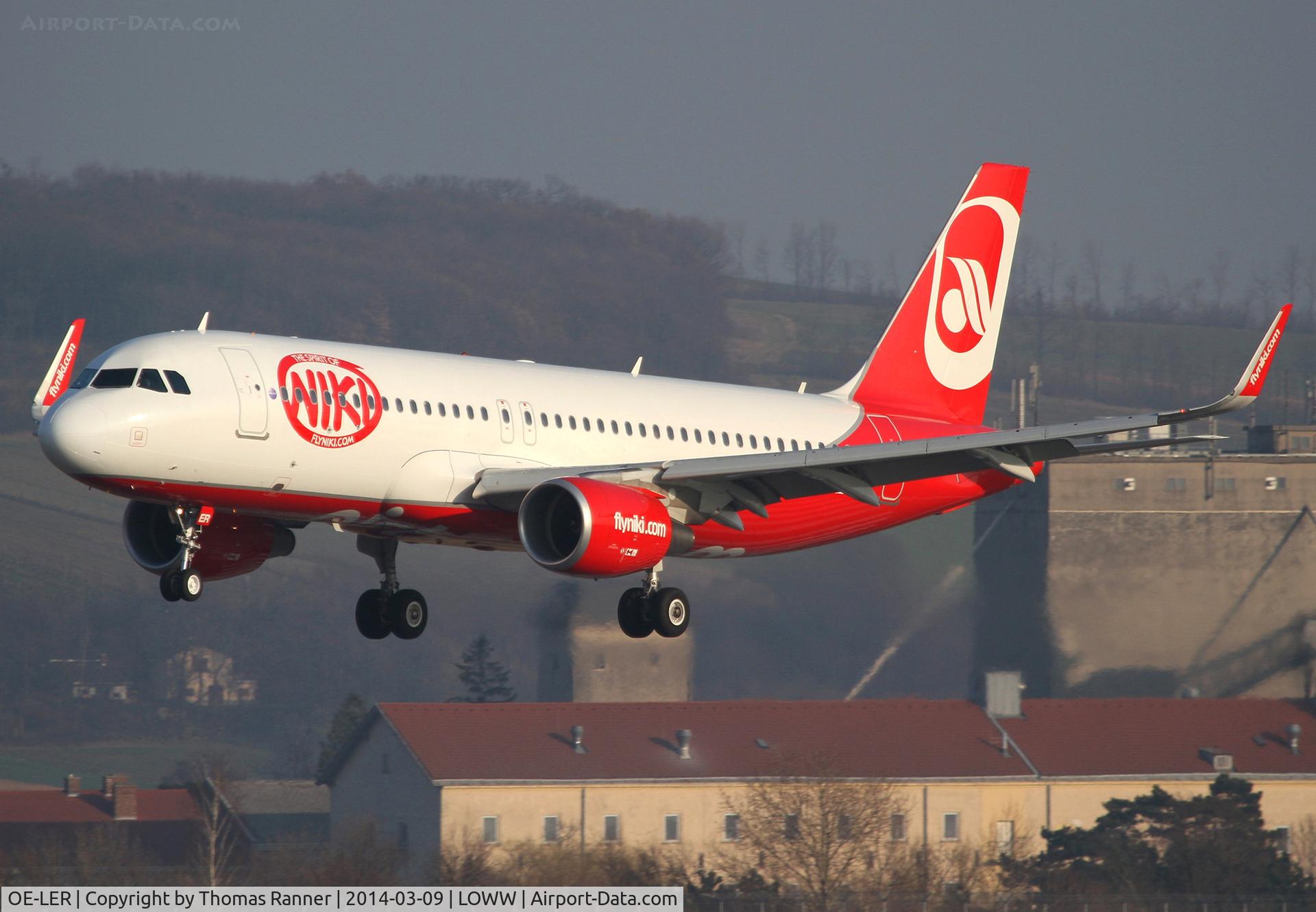 OE-LER, 2013 Airbus A320-214 C/N 5522, Niki A320