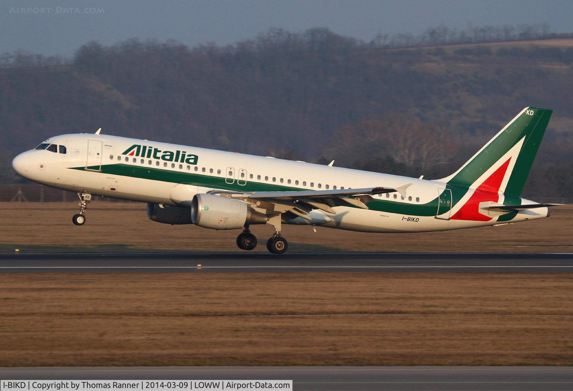 I-BIKD, 2001 Airbus A320-214 C/N 1457, Alitalia A320