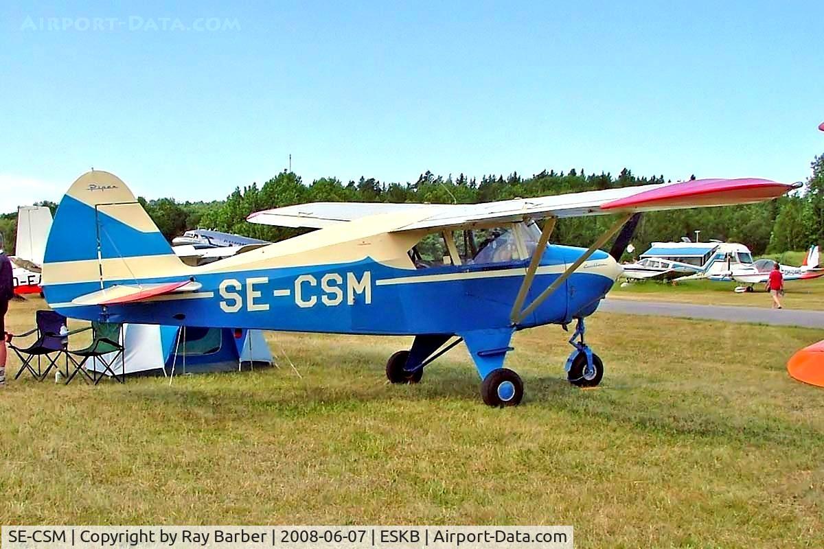 SE-CSM, 1960 Piper PA-22-150 C/N 22-7380, Piper PA-22-150 Tri-Pacer [22-7380] Stockholm-Barkarby~SE 07/06/2008