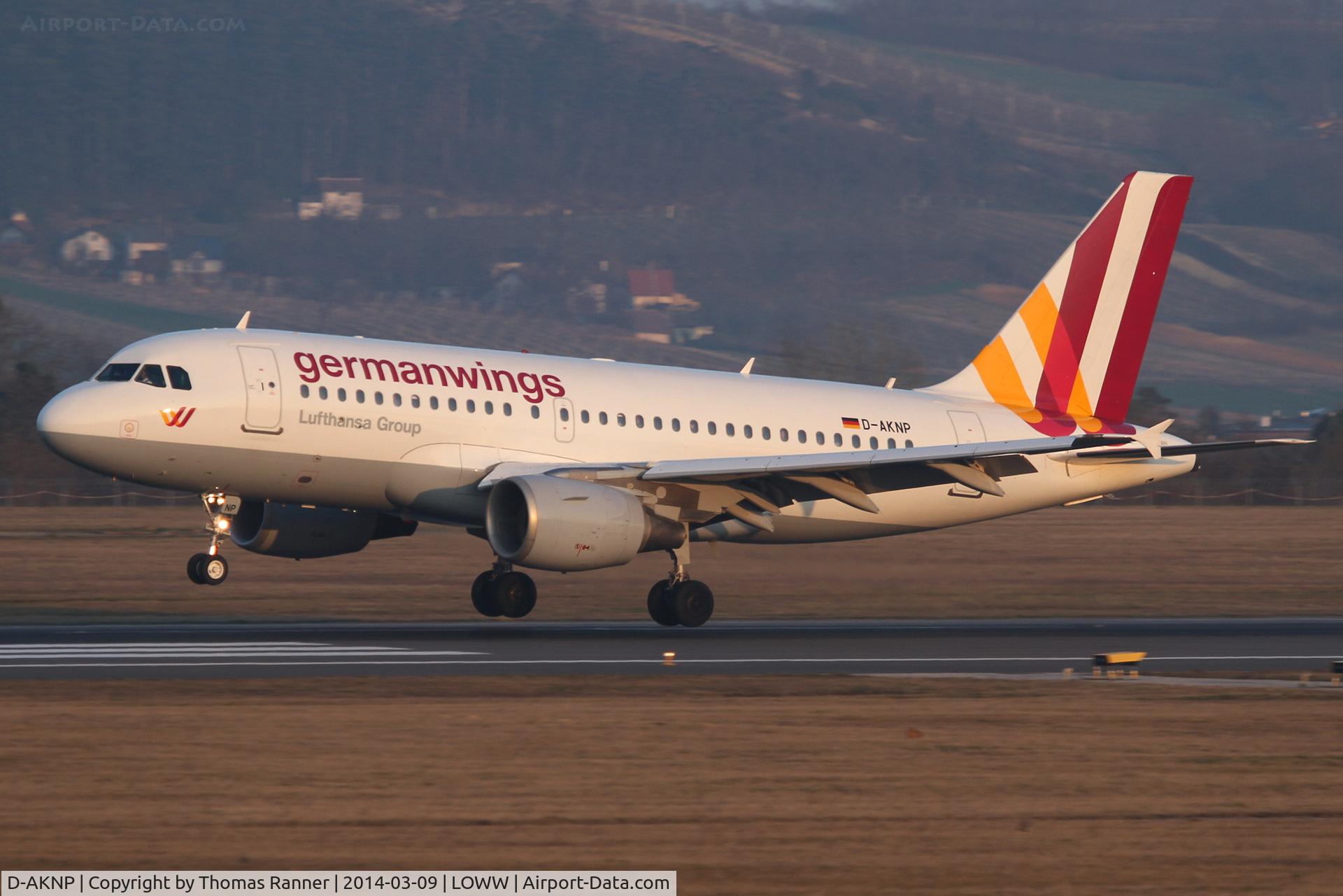 D-AKNP, 1999 Airbus A319-112 C/N 1155, Germanwings A319