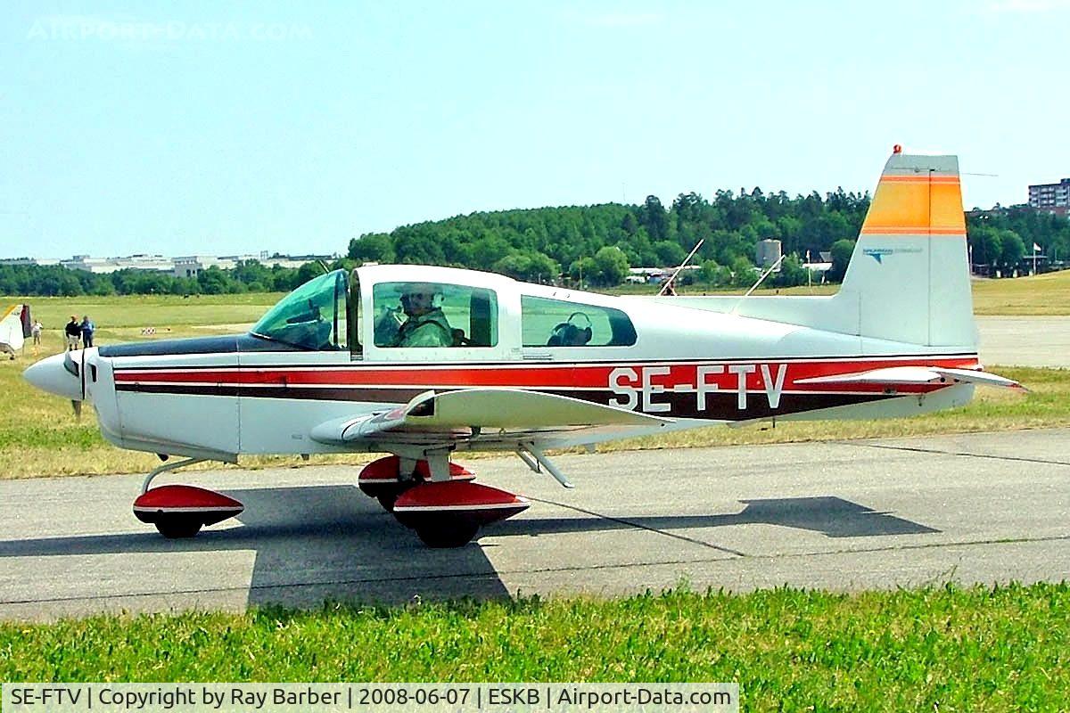 SE-FTV, 1973 American Aviation AA-5 Traveler C/N AA5-0422, Grumman American AA-5 Traveler [AA5-0422] Stockholm-Barkarby~SE 07/06/2008