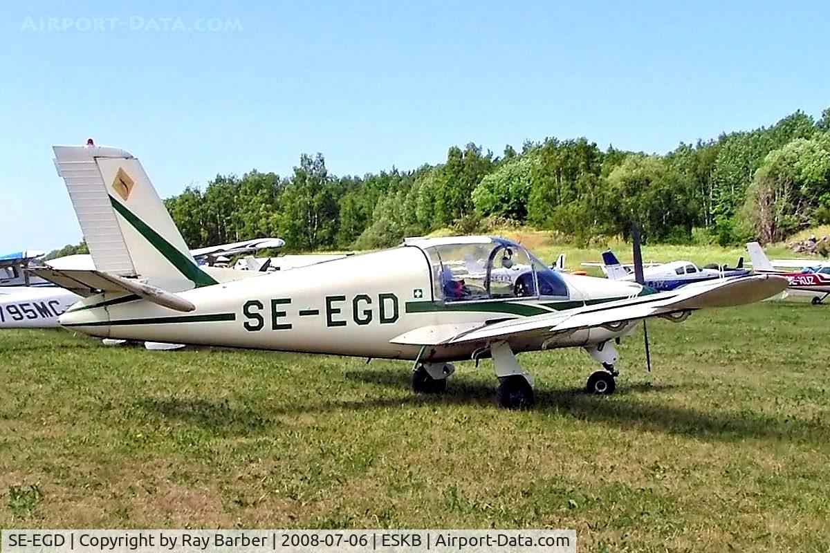 SE-EGD, 1962 Morane-Saulnier MS-880B Rallye Club C/N 73, Socata MS.880B Rallye Club 100T [73] Stockholm-Barkarby~SE 07/06/2008