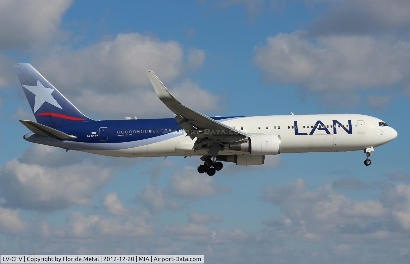LV-CFV, 2006 Boeing 767-316/ER C/N 34629, LAN Argentina 767-300