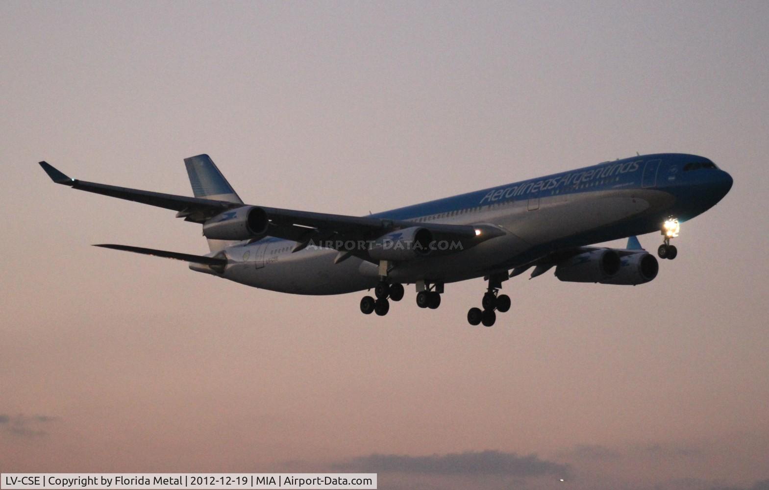 LV-CSE, 1996 Airbus A340-313 C/N 126, Aerolineas Argentinas A340-300