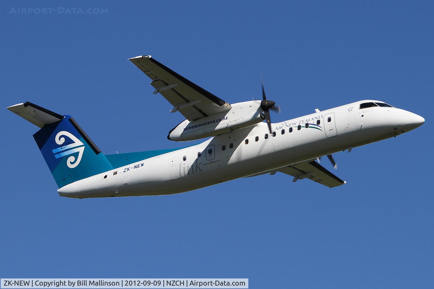 ZK-NEW, 2007 De Havilland Canada DHC-8-311Q Dash 8 C/N 648, finals to 02