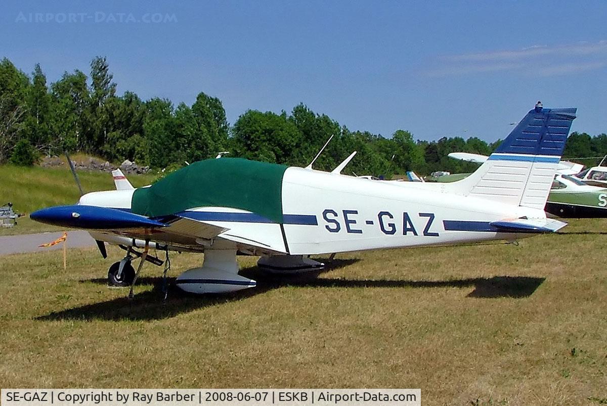 SE-GAZ, 1973 Piper PA-28-140 C/N 28-7325216, Piper PA-28-140 Cherokee [28-7325216] Stockholm-Barkarby~SE 07/06/2008
