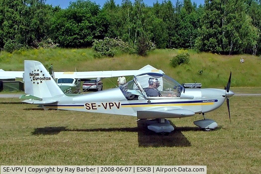 SE-VPV, 2007 Evektor-Aerotechnik EV-97 Eurostar C/N 2004-2214, Evektor EV-97 Eurostar [2004-2214] Stockholm-Barkarby~SE 07/06/2008