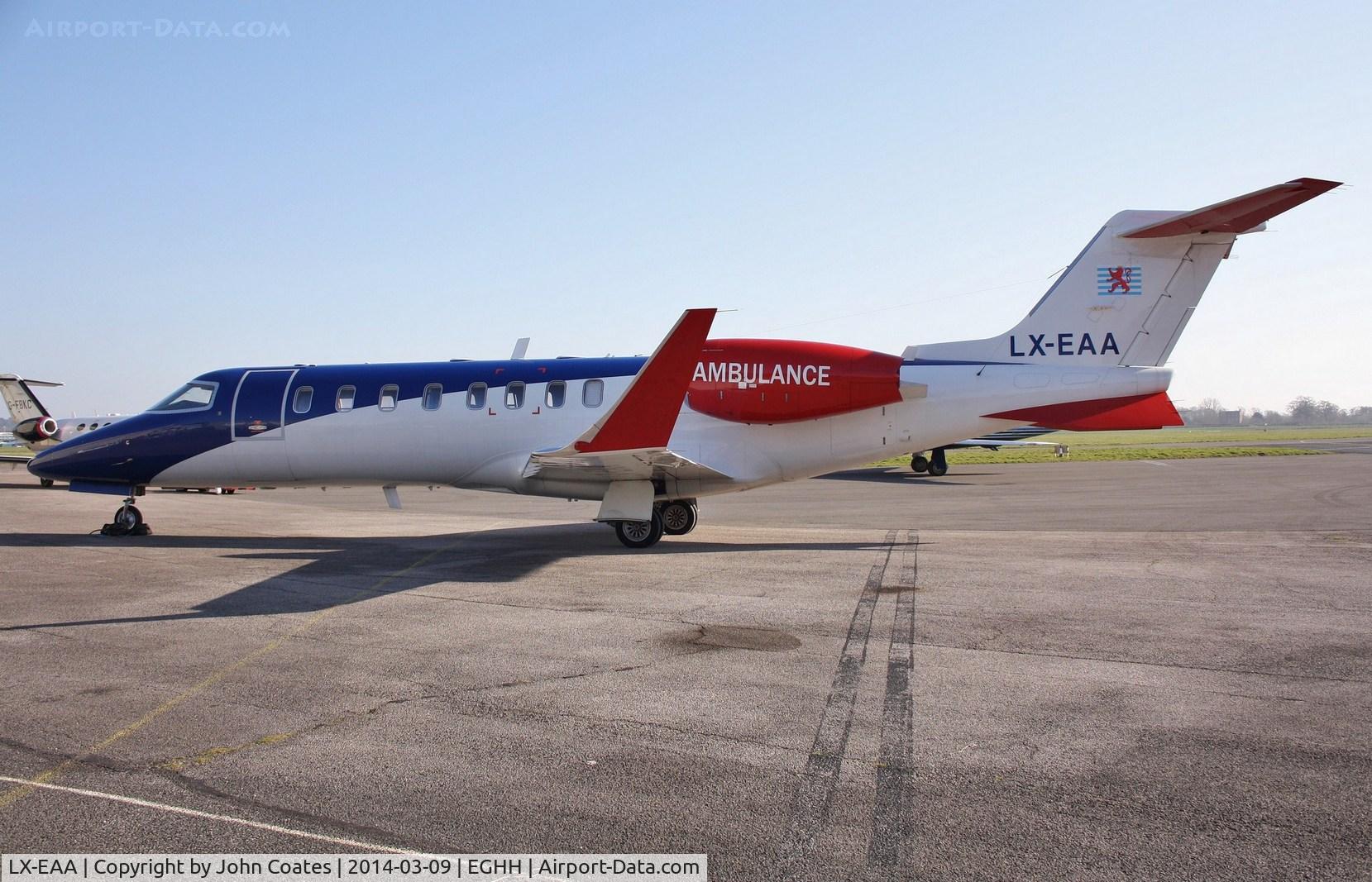LX-EAA, 2006 Learjet 45 C/N 321, At Signatures