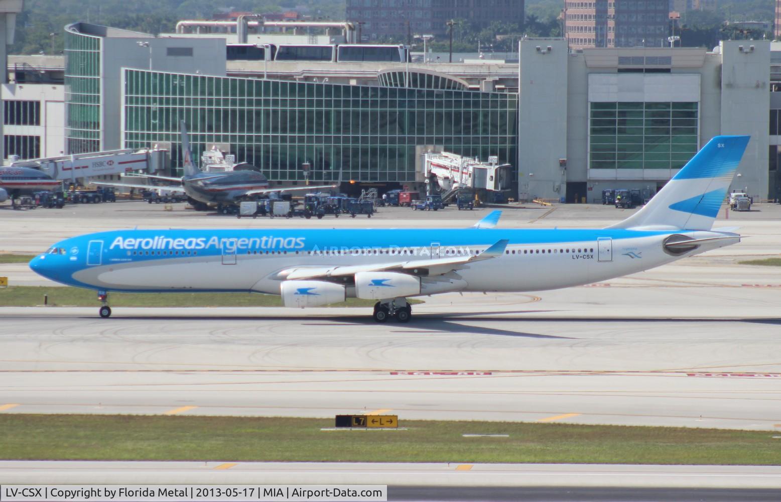 LV-CSX, 2000 Airbus A340-313X C/N 373, Aerolineas Argentinas A340-300