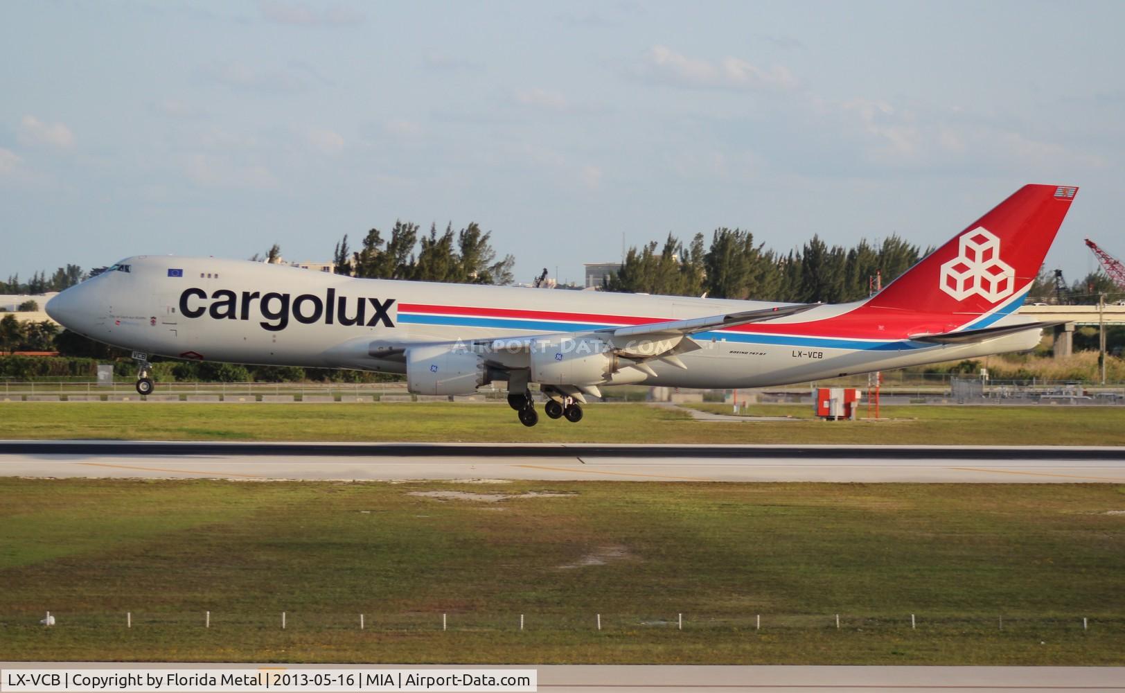 LX-VCB, 2010 Boeing 747-8R7F C/N 35806, Cargolux 747-800