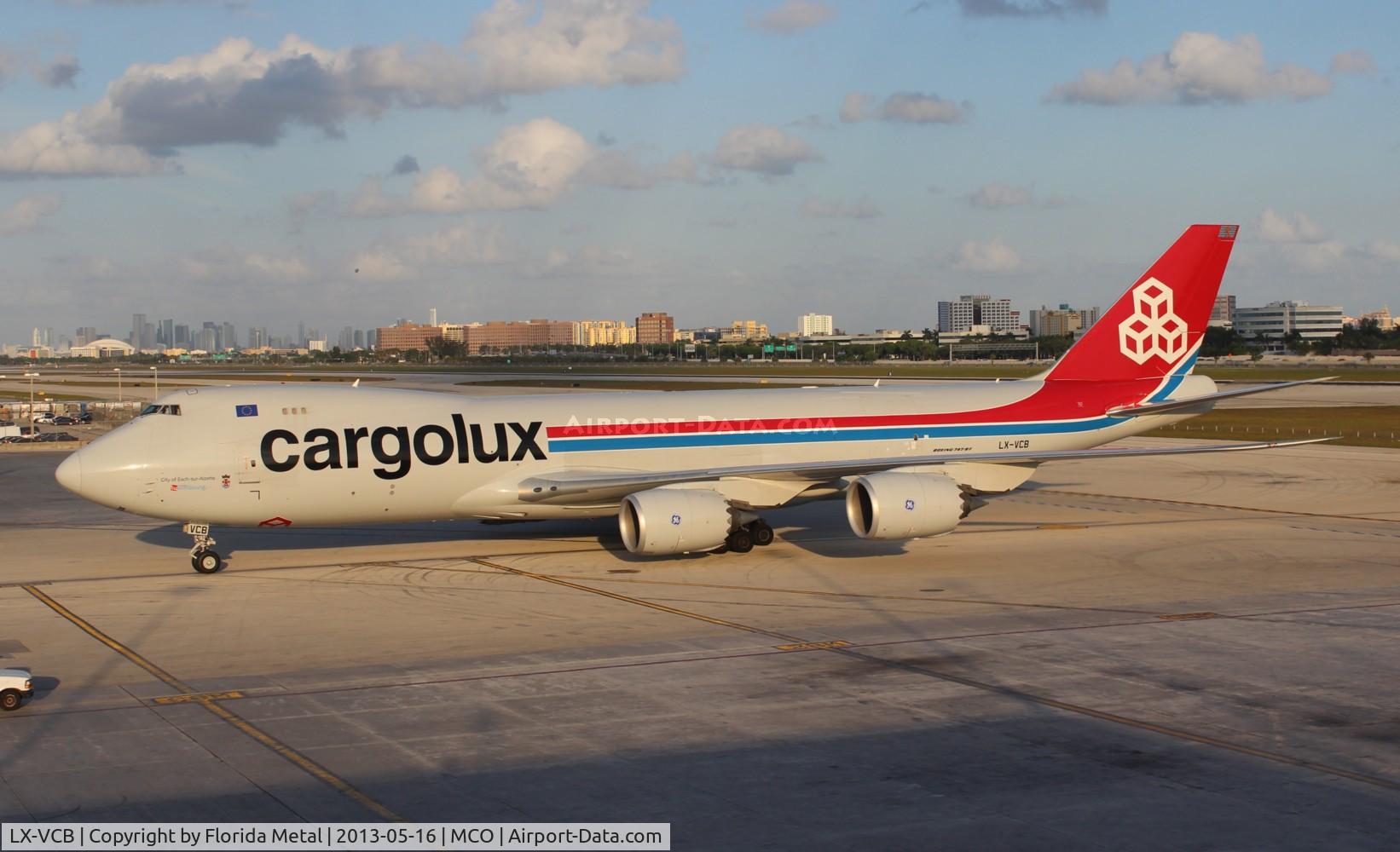 LX-VCB, 2010 Boeing 747-8R7F C/N 35806, Cargolux 747-800