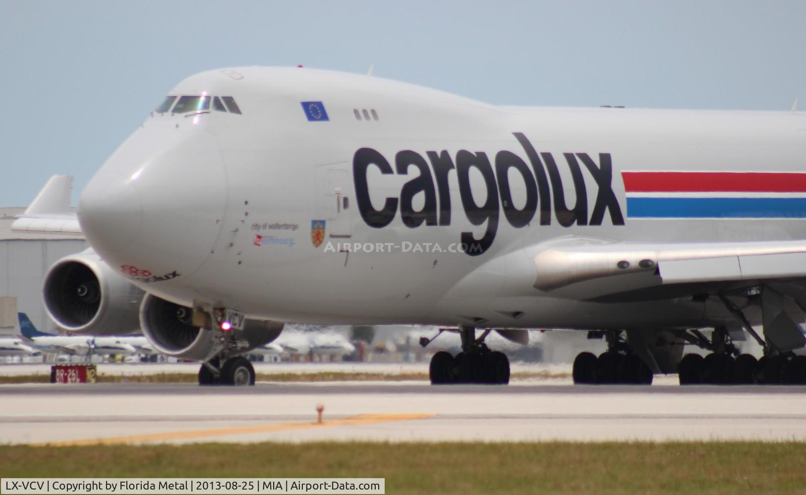 LX-VCV, 2005 Boeing 747-4R7F/SCD C/N 34235, Cargolux 747-400