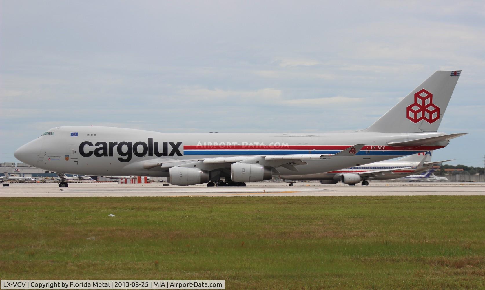LX-VCV, 2005 Boeing 747-4R7F/SCD C/N 34235, Cargolux 747-400