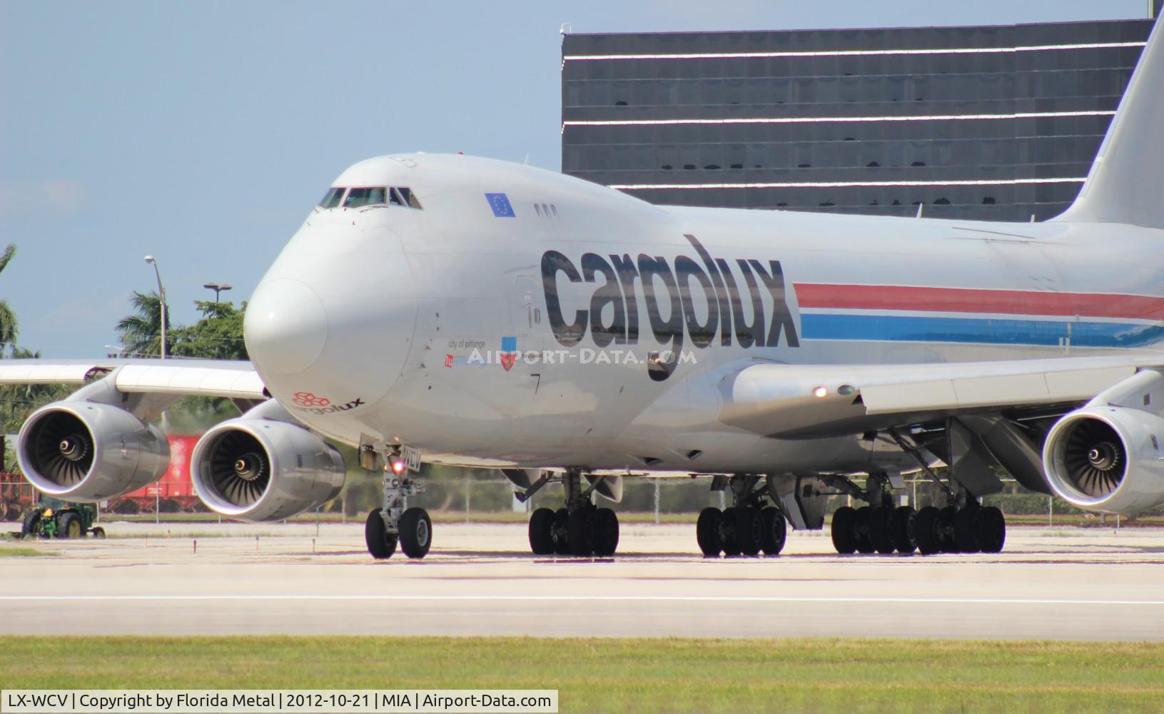 LX-WCV, 2007 Boeing 747-4R7F C/N 35804, Cargolux 747-400