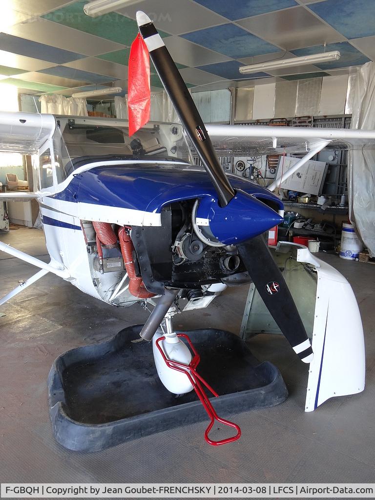 F-GBQH, Reims F172N Skyhawk C/N 1807, Shell, Antar, Elf, Castrol ????