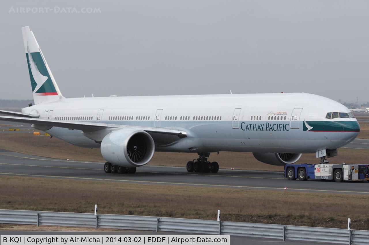 B-KQI, 2013 Boeing 777-367/ER C/N 41429, Cathay Pacific Airways