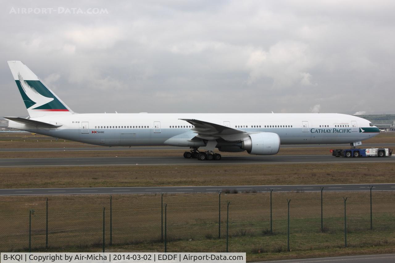 B-KQI, 2013 Boeing 777-367/ER C/N 41429, Cathay Pacific Airways