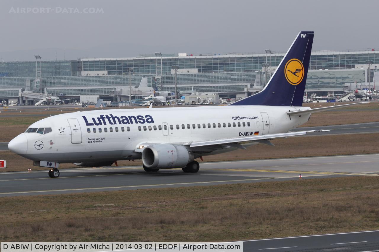 D-ABIW, 1991 Boeing 737-530 C/N 24945, Lufthansa