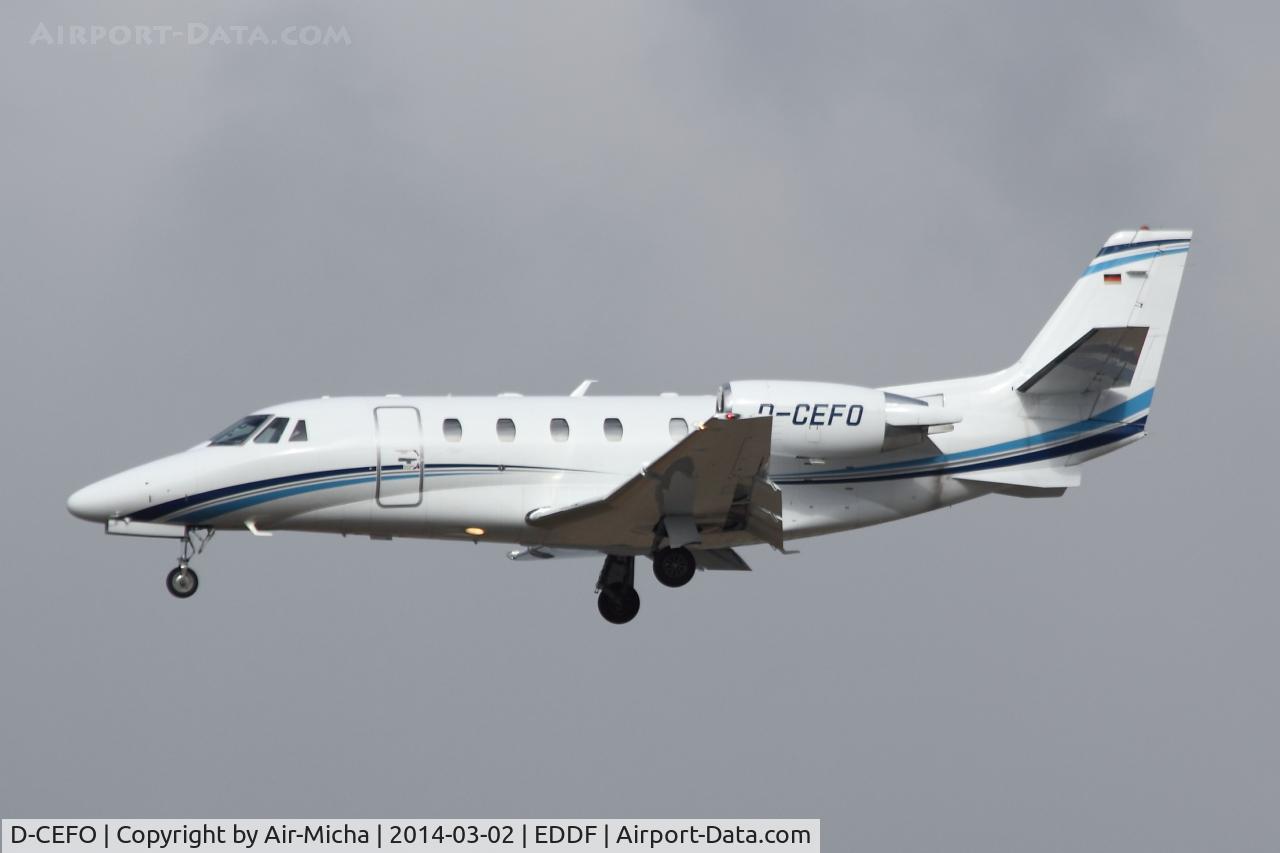 D-CEFO, 2011 Cessna 560XL Citation Excel XLS+ C/N 560-6082, Air Hamburg