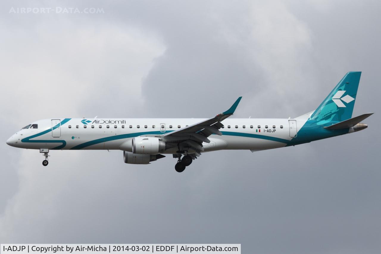 I-ADJP, 2012 Embraer 195LR (ERJ-190-200LR) C/N 19000578, Air Dolomiti