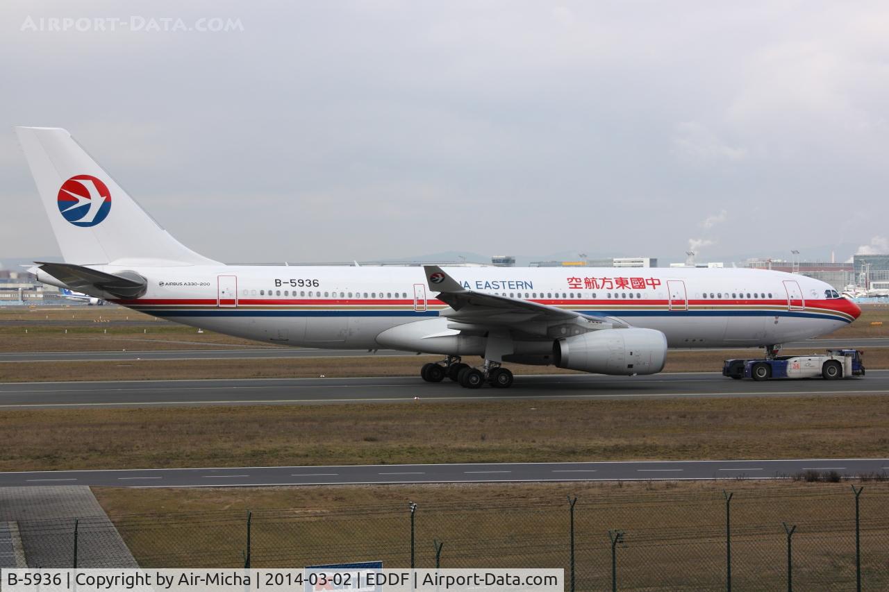 B-5936, 2013 Airbus A330-243 C/N 1461, China Eastern Airlines