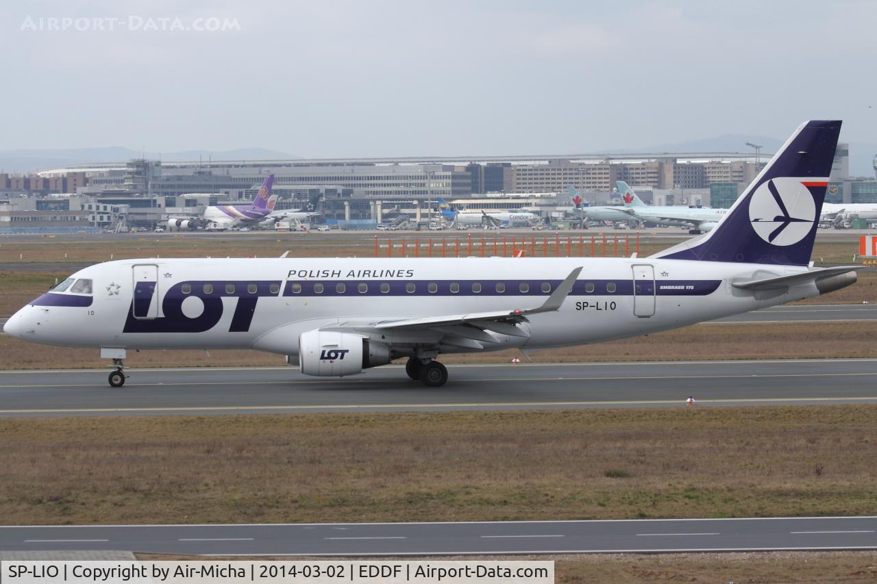 SP-LIO, 2010 Embraer 175LR (ERJ-170-200LR) C/N 17000321, LOT Polish Airlines