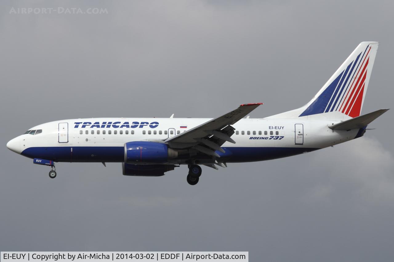 EI-EUY, 2004 Boeing 737-7Q8 C/N 29354, Transaero Airlines