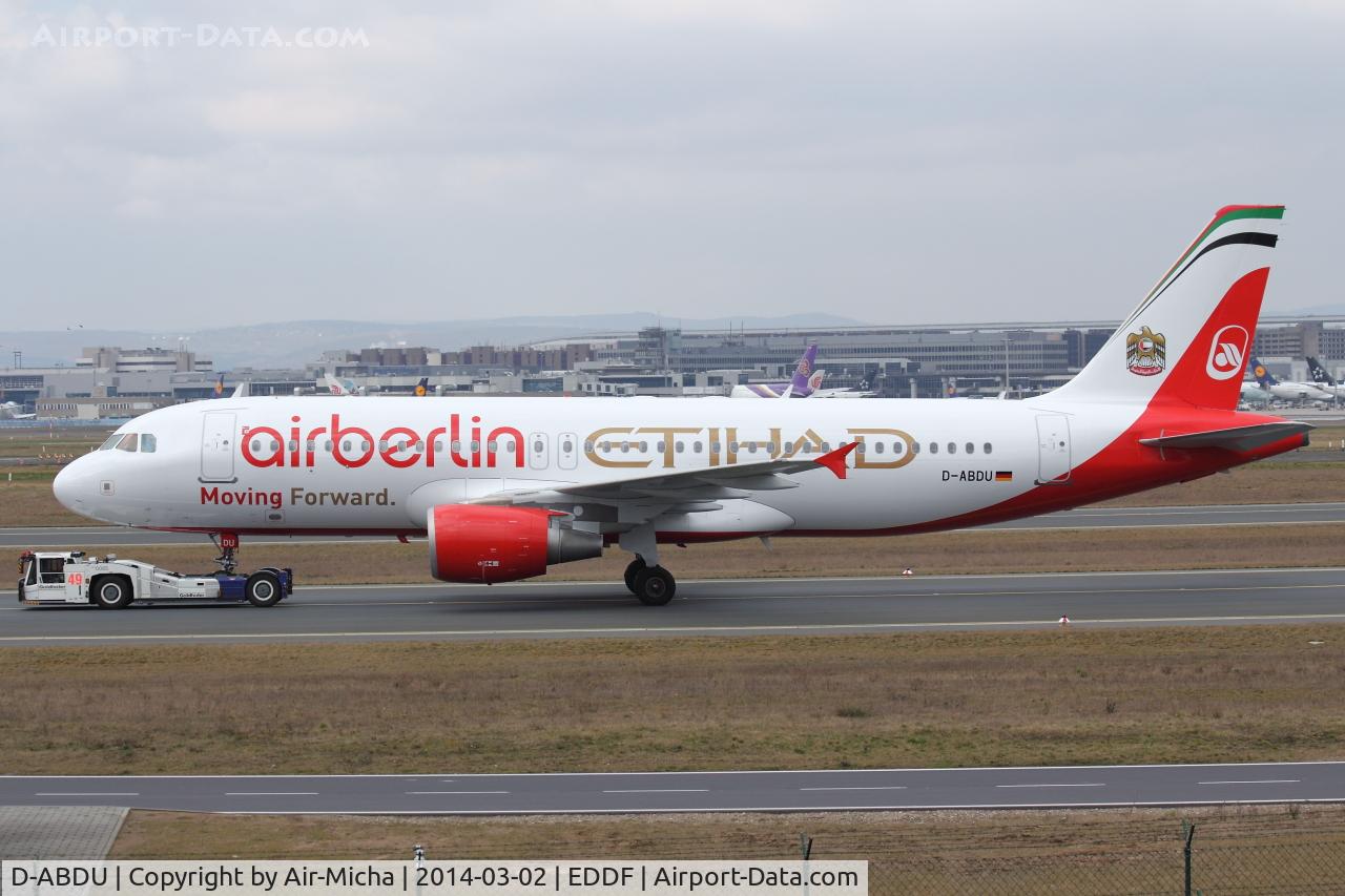 D-ABDU, 2008 Airbus A320-214 C/N 3516, Air Berlin
