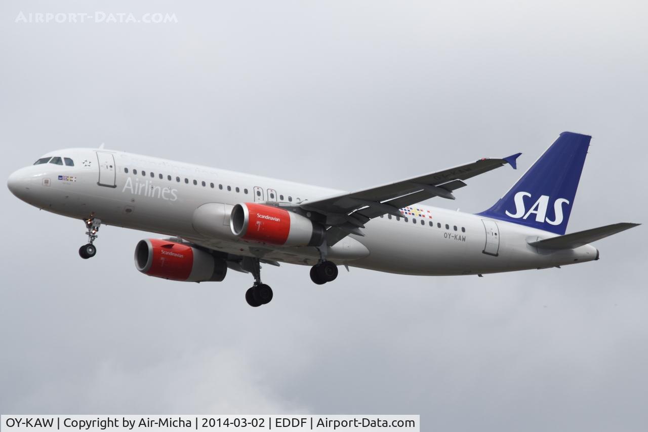 OY-KAW, 2006 Airbus A320-232 C/N 2817, SAS, Name: Tyke Viking