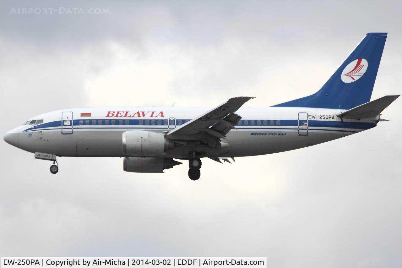 EW-250PA, 1995 Boeing 737-524 C/N 26319, Belavia