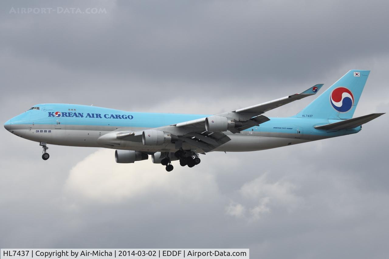 HL7437, 2003 Boeing 747-4B5F/SCD C/N 32808, Korean Air