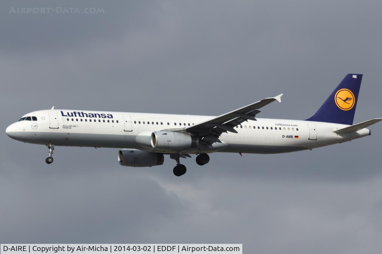 D-AIRE, 1994 Airbus A321-131 C/N 0484, Lufthansa