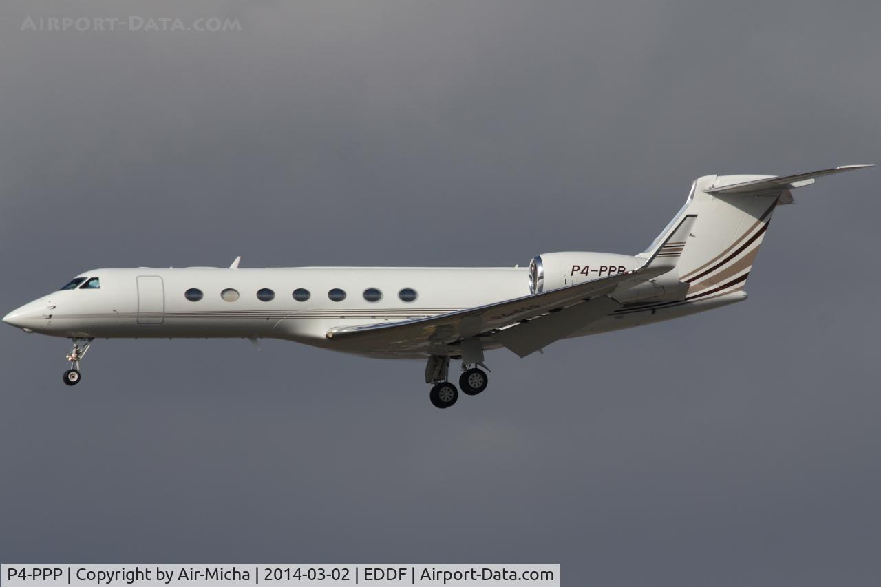 P4-PPP, 2008 Gulfstream Aerospace GV-SP (G550) C/N 5193, Orgjet