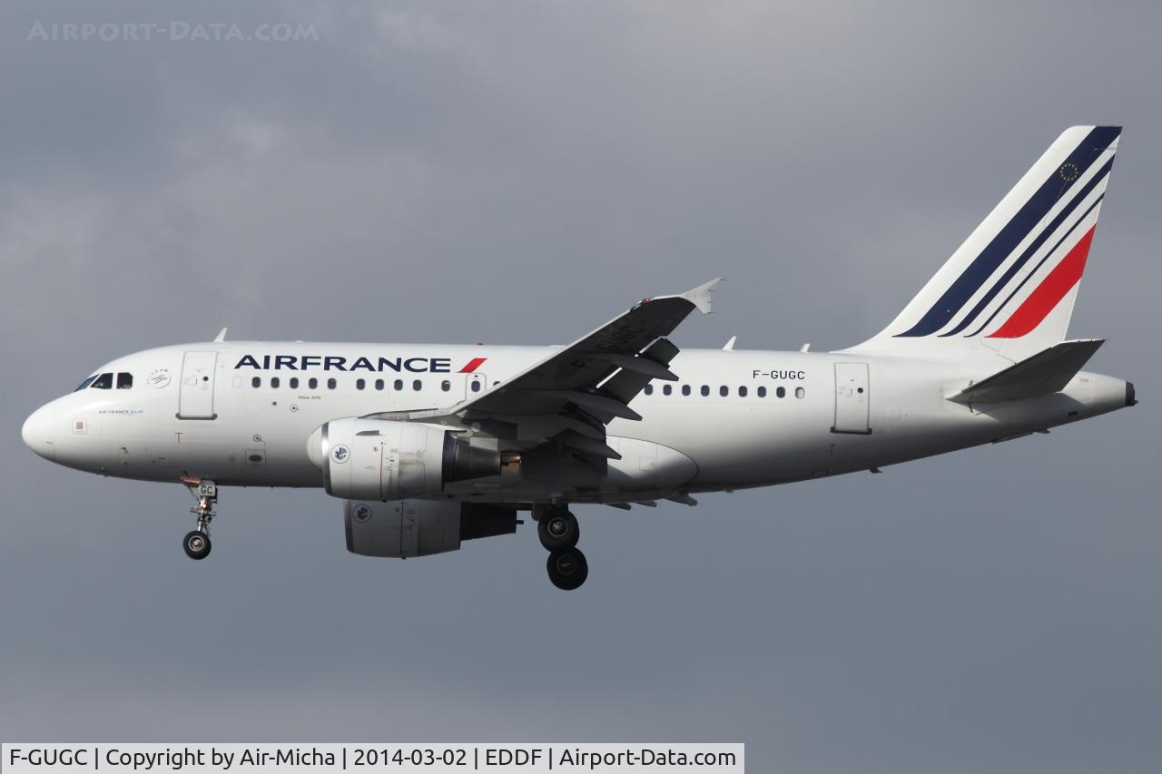 F-GUGC, 2002 Airbus A318-111 C/N 2071, Air France