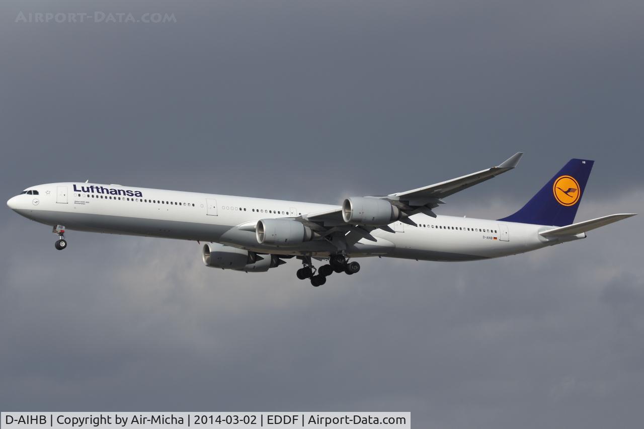 D-AIHB, 2003 Airbus A340-642 C/N 517, Lufthansa
