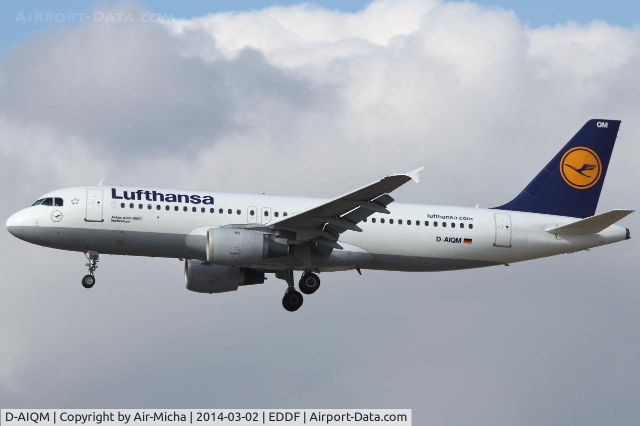 D-AIQM, 1991 Airbus A320-211 C/N 0268, Lufthansa