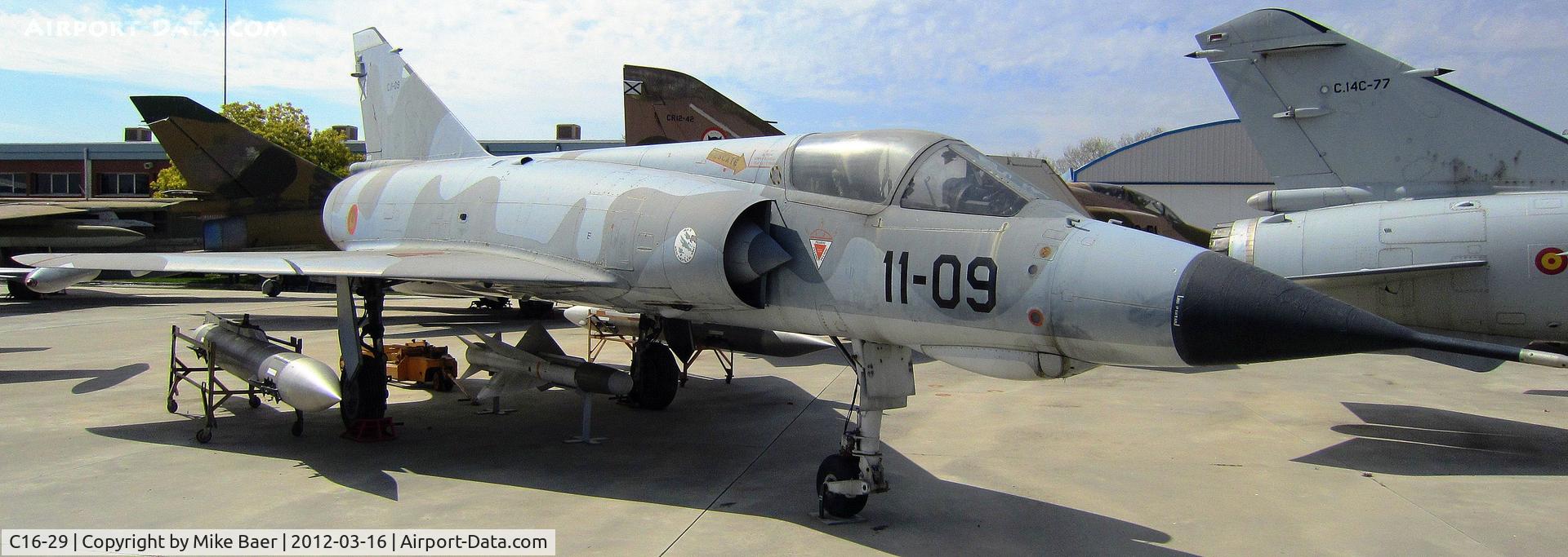 C16-29, Eurofighter EF-2000 Typhoon S C/N SS009, C16-29 @ Museum del Aire