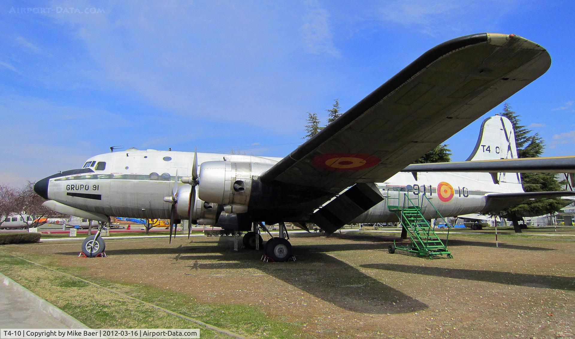 T4-10, 1944 Douglas C-54A Skymaster C/N 10366, T4-10 @ Museo del Aire