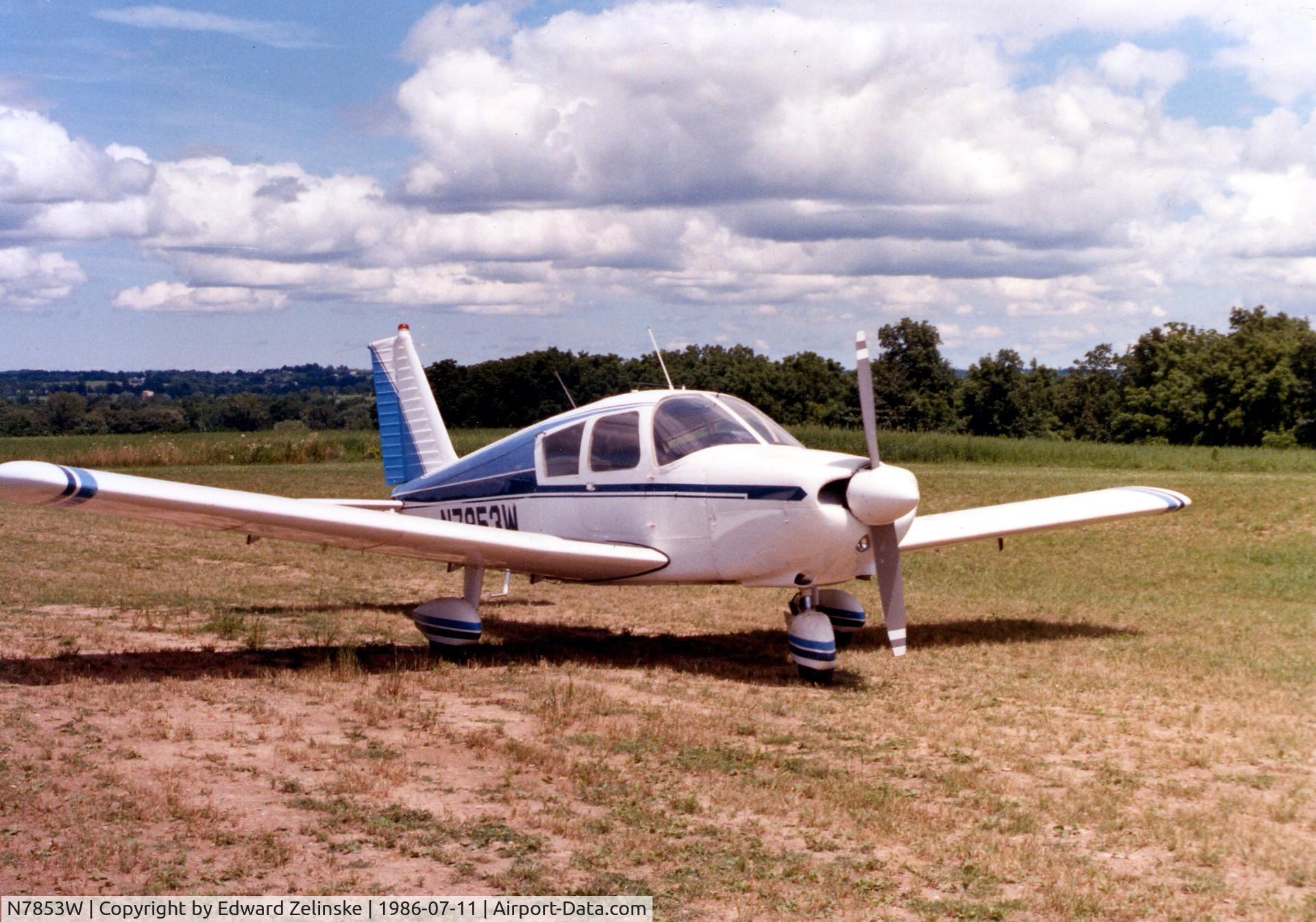 N7853W, Piper PA-28-180 C/N 281872, N7853W on Hannah's Acres