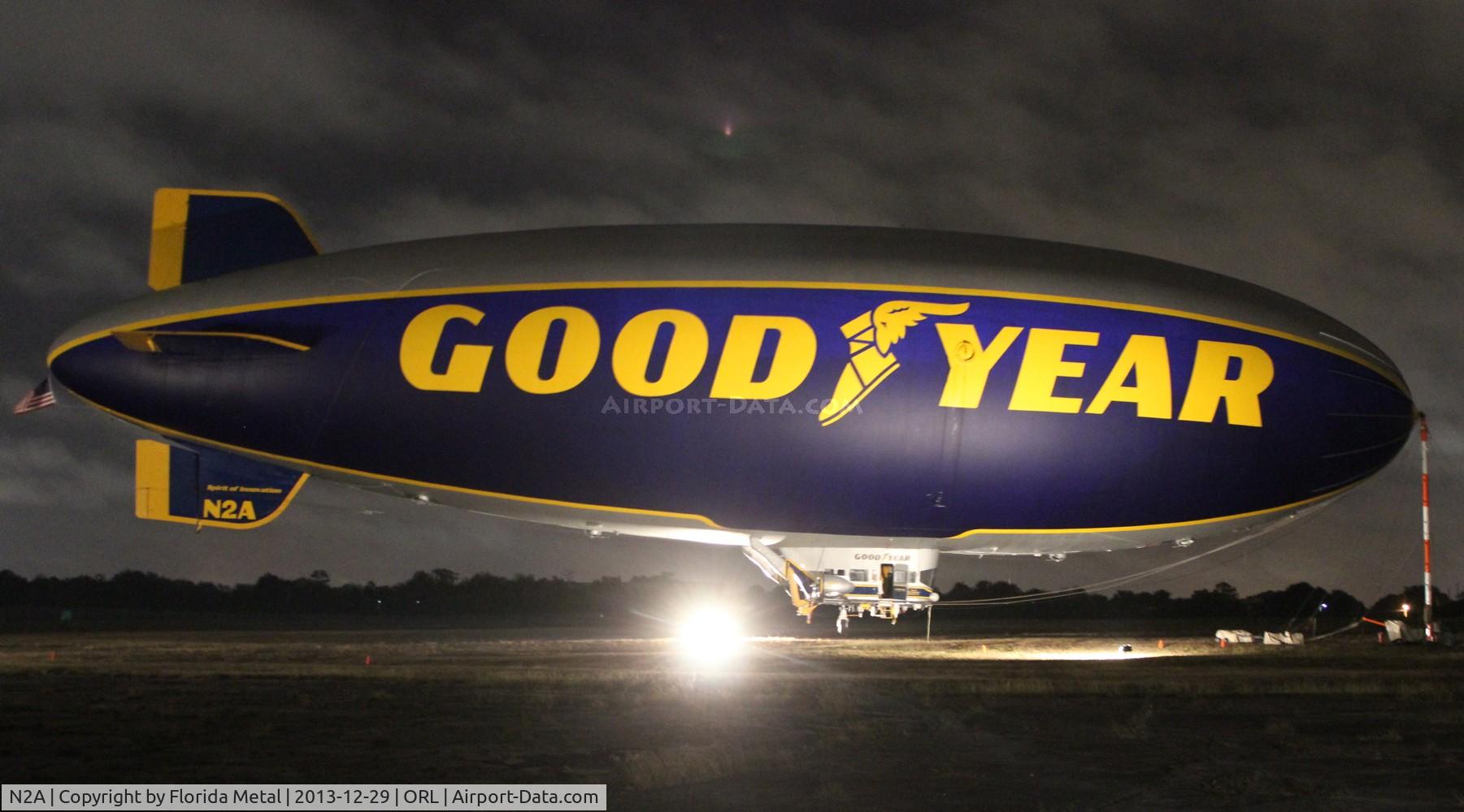 N2A, 1983 Goodyear GZ-20A C/N 4119, Goodyear Blimp
