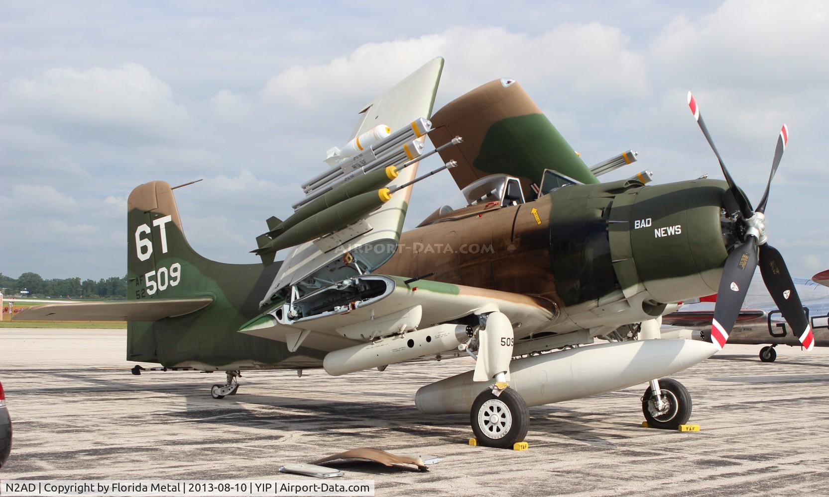 N2AD, 1947 Douglas AD-1 Skyraider C/N 09257/2085, AD-1 Skyraider
