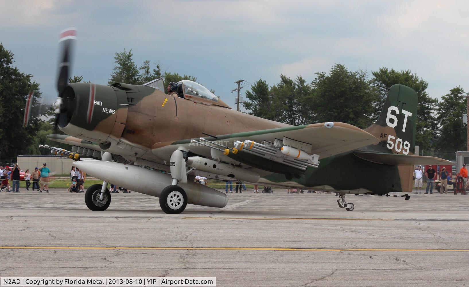 N2AD, 1947 Douglas AD-1 Skyraider C/N 09257/2085, AD-1 Skyraider