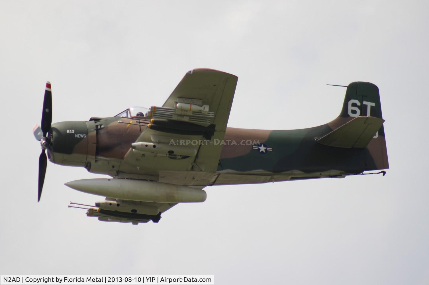N2AD, 1947 Douglas AD-1 Skyraider C/N 09257/2085, AD-1 Skyraider