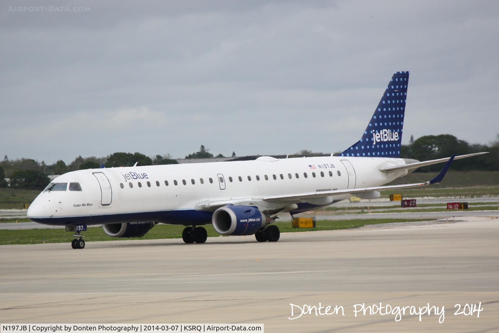 N197JB, 2006 Embraer 190AR (ERJ-190-100IGW) C/N 19000020, JetBlue Flight 164 (N197JB) 