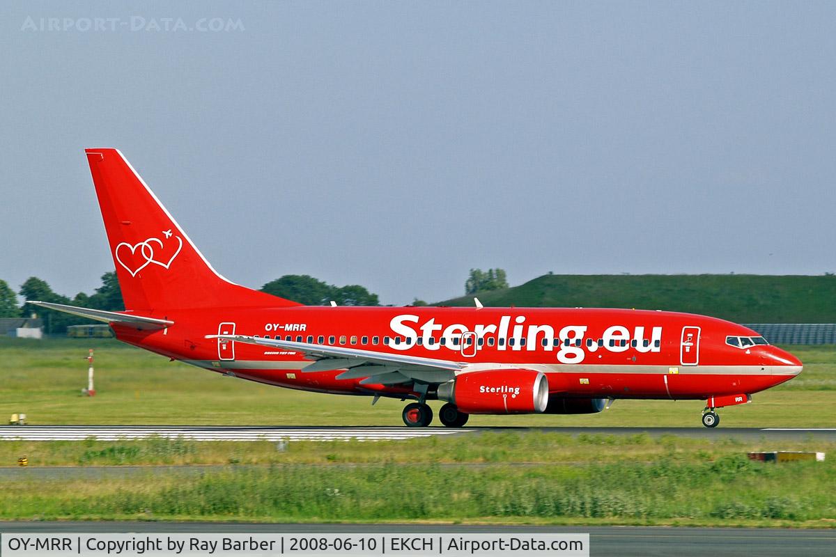 OY-MRR, 2007 Boeing 737-7K9 C/N 34402, Boeing 737-7K9 [34402] (Sterling Airlines) Copenhagen-Kastrup~OY 10/06/2008