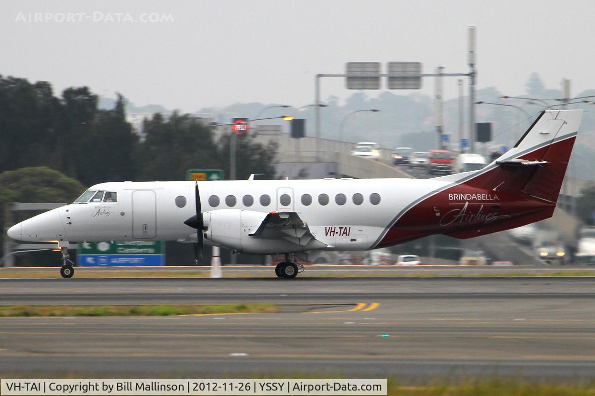 VH-TAI, 1996 British Aerospace Jetstream 41 C/N 41082, taxiing to 34R