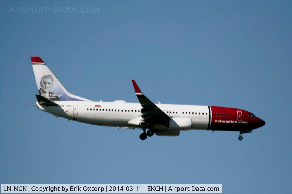 LN-NGK, 2013 Boeing 737-8JP C/N 39022, LN-NGK in CPH