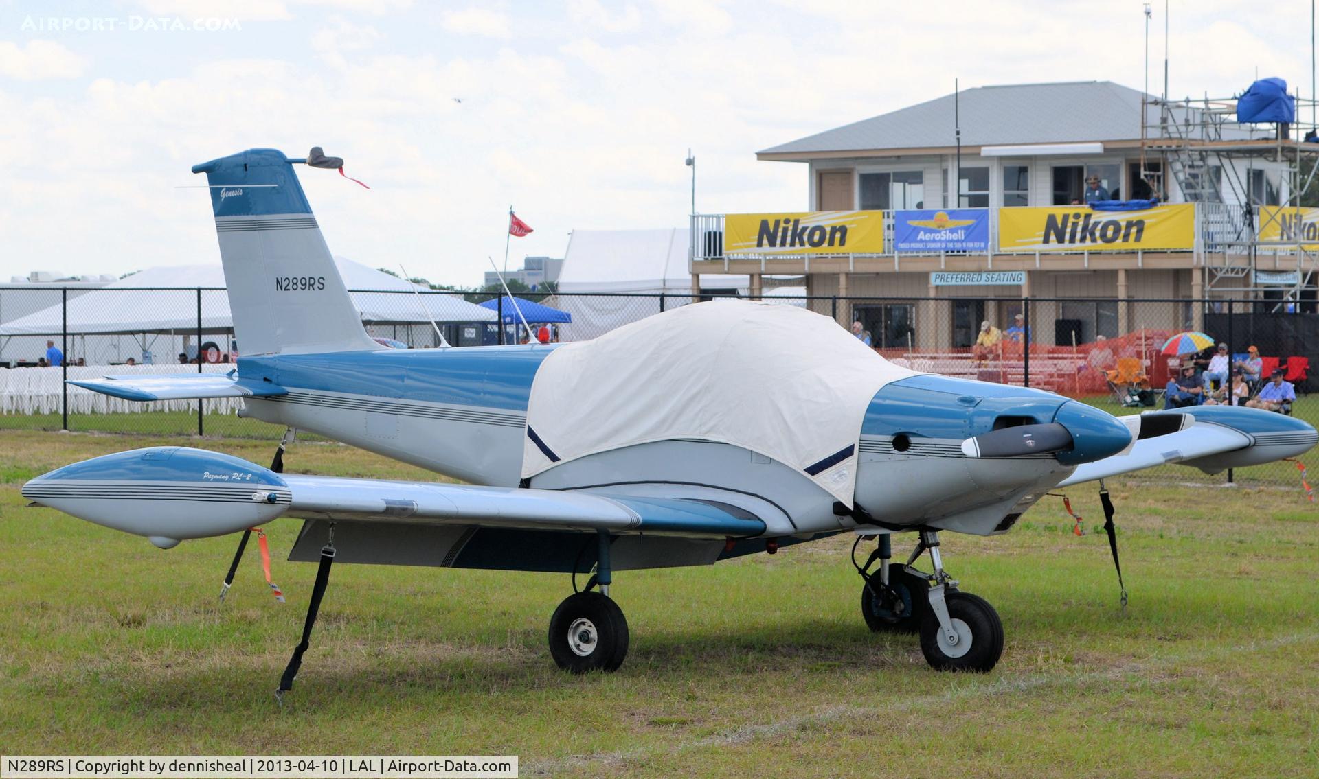 N289RS, 1997 Pazmany PL-2 C/N 089, 7 PAZMANY PL-2